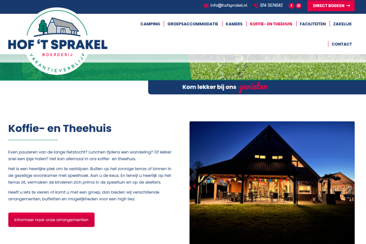 webteksten Hof t Sprakel